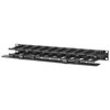 Apc HORIZONTAL CABLE MANAGER, 1U X 4 INCH DEEP SINGLE-SIDED, W/COVER, BLACK AR8602A